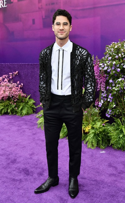 Darren Criss, Aladdin premiere
